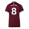 Aston Villa Boubacar Kamara #8 Hjemmedrakt Kvinner 2026-27 Kortermet